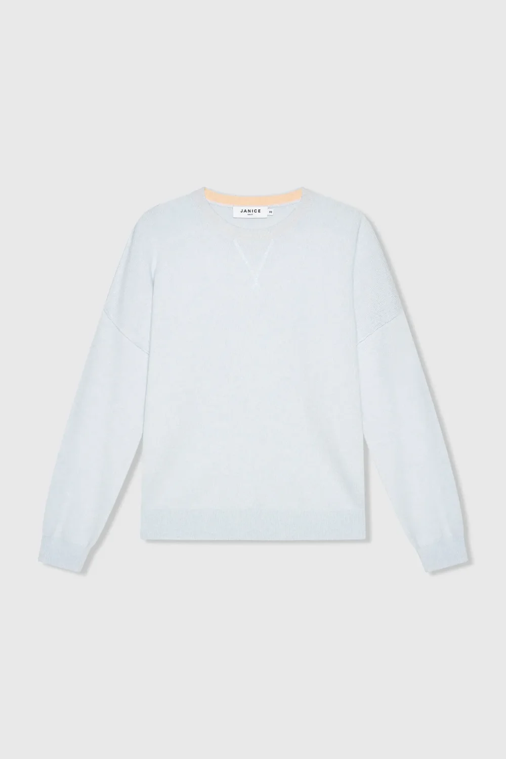 Cashmere Dames Trui Sweater Lewis Licht Blauw