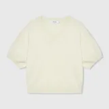 Cashmere Dames Trui V Hals Romeo Groen