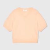 Cashmere Dames Trui V Hals Romeo Peach