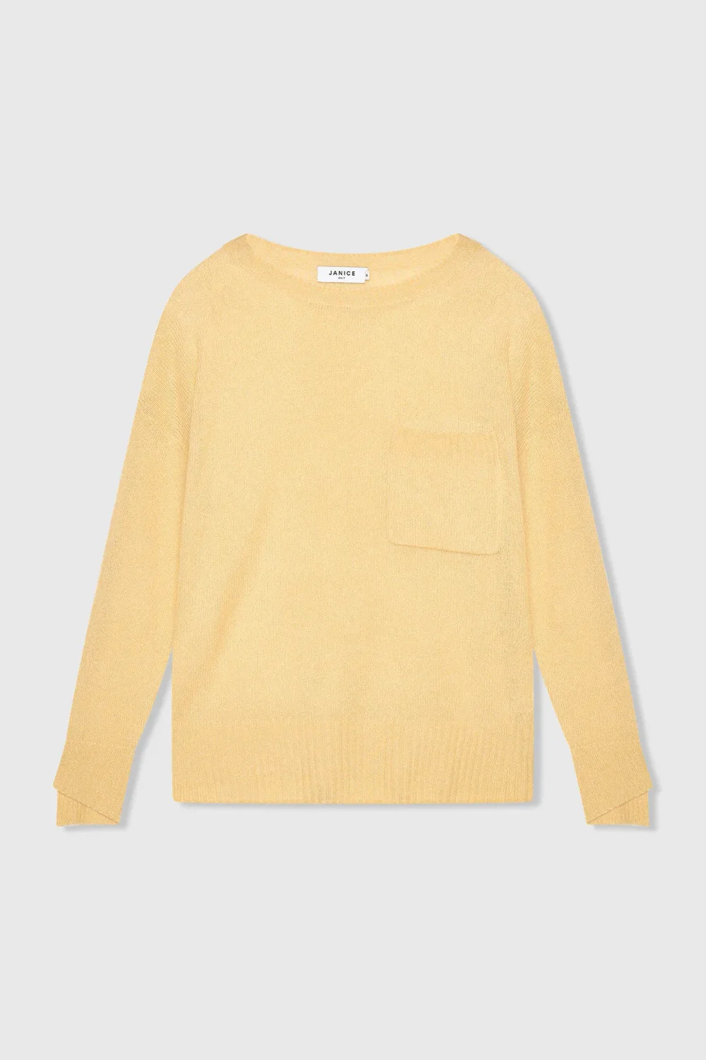Cashmere Dames Trui Wijde Hals Dayton Geel