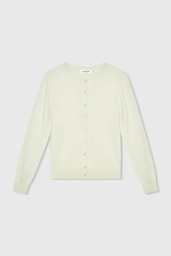 Cashmere Dames Vest Groen Lucas