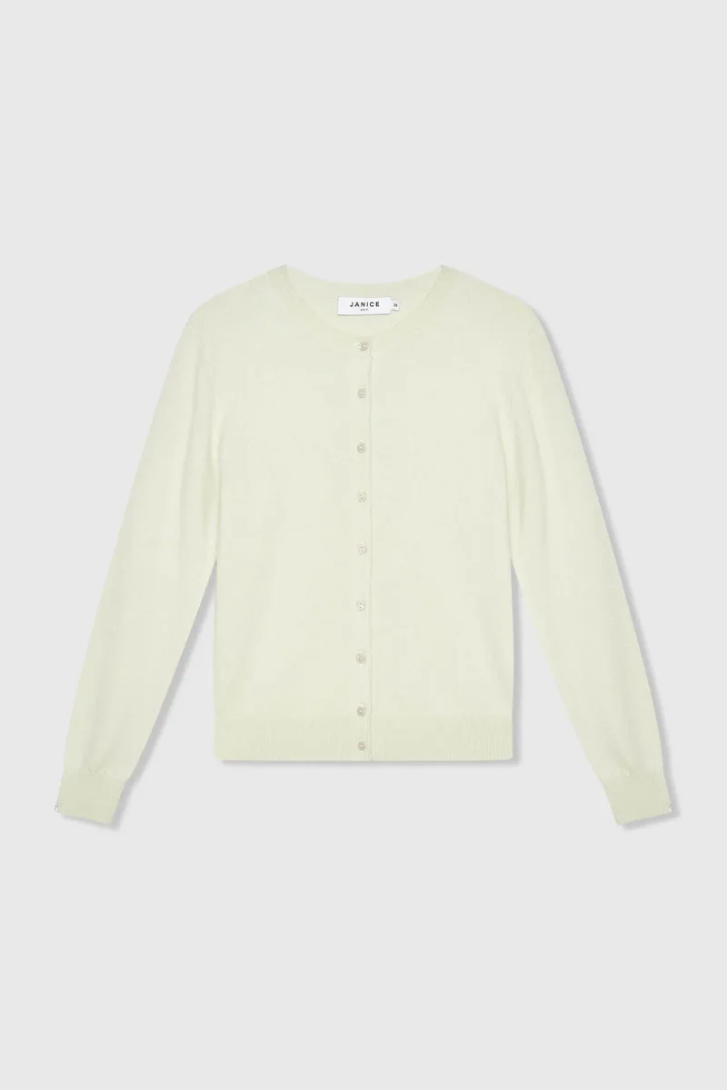 Cashmere Dames Vest Groen Lucas
