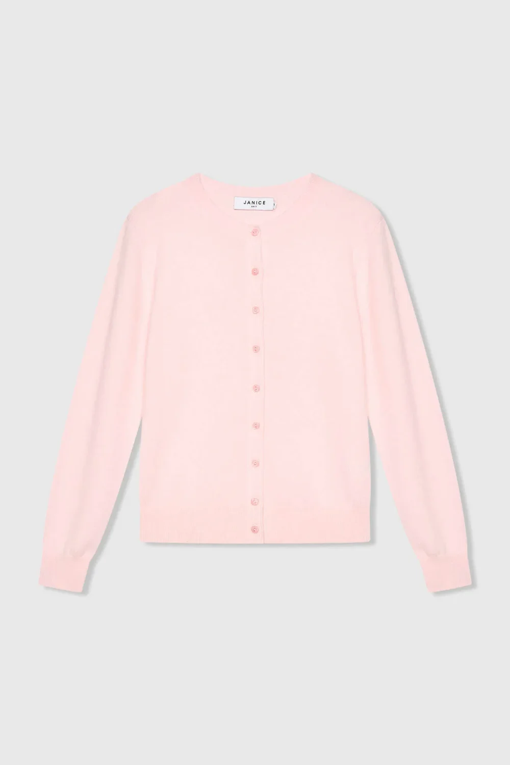 Cashmere Dames Vest Roze Lucas