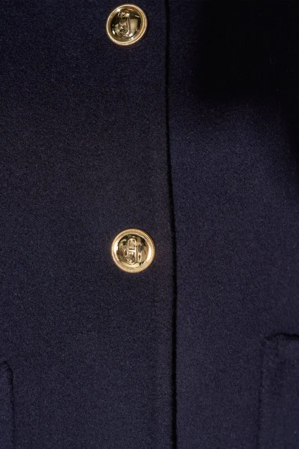 Cashmere Jack Dames Kort Vince Double Faced Blauw