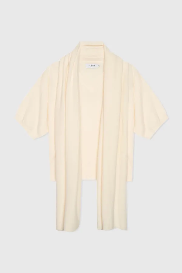 Cashmere Sjaal Dames Santos Off White