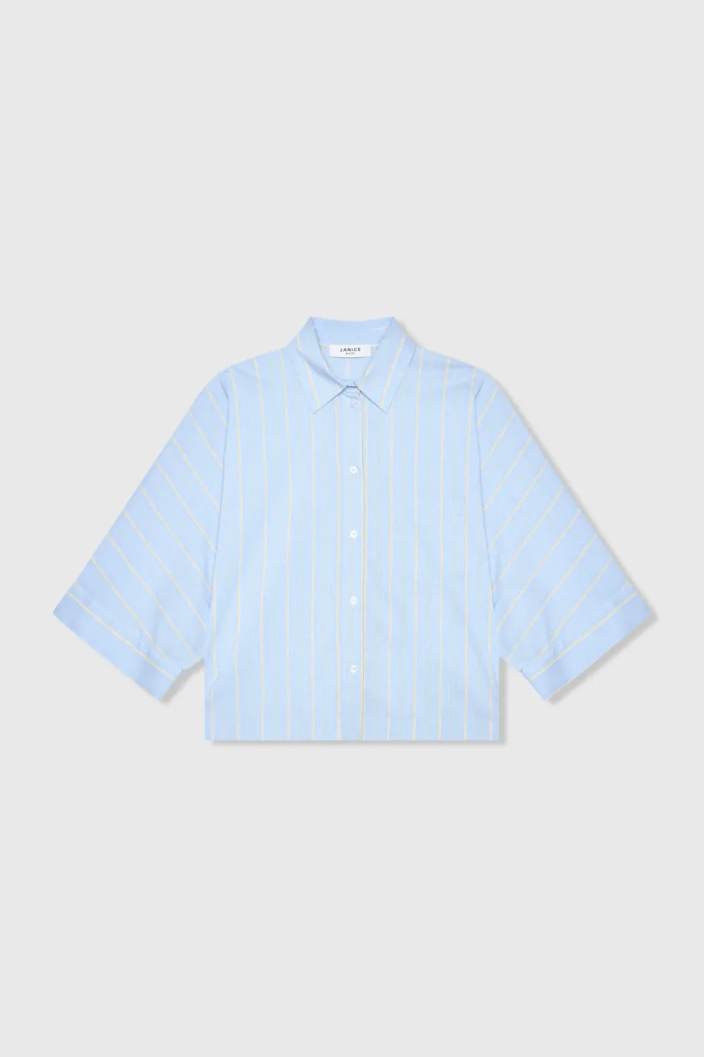 Dames Blouse Gestreept Blauw Carl