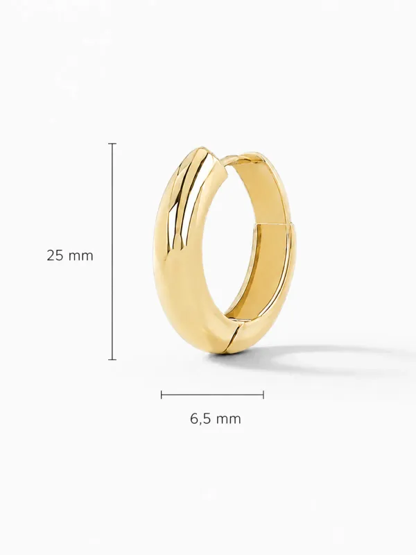 gouden oorbellen hoops creolen aspen large