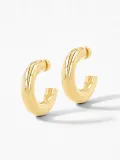 Gouden Oorbellen Creolen Creolen Hoops Chandler Large