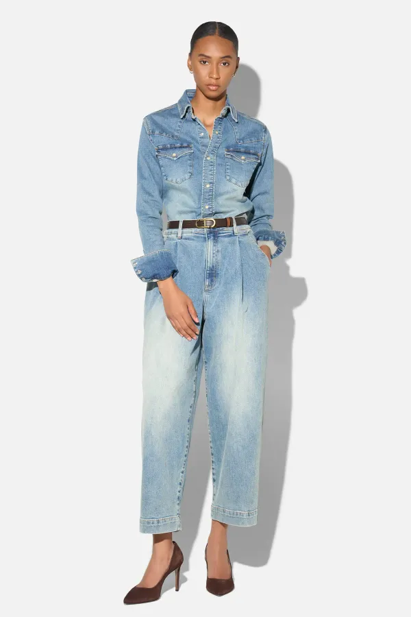 Denim Blouse Dames Stretch Levi 114