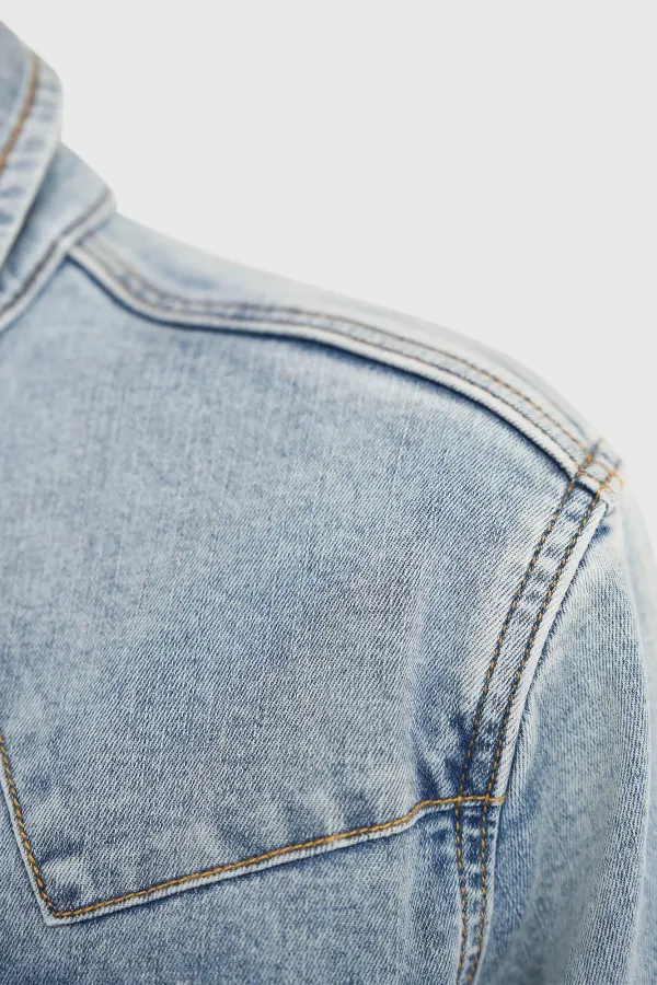 Denim Blouse Dames Stretch Levi 565