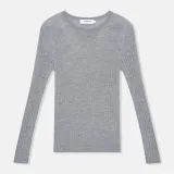 Merino Wol Truitje Longsleeves Lyle Grijs