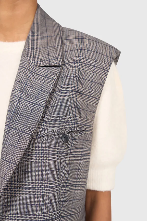 Marvin Blauw Ruit