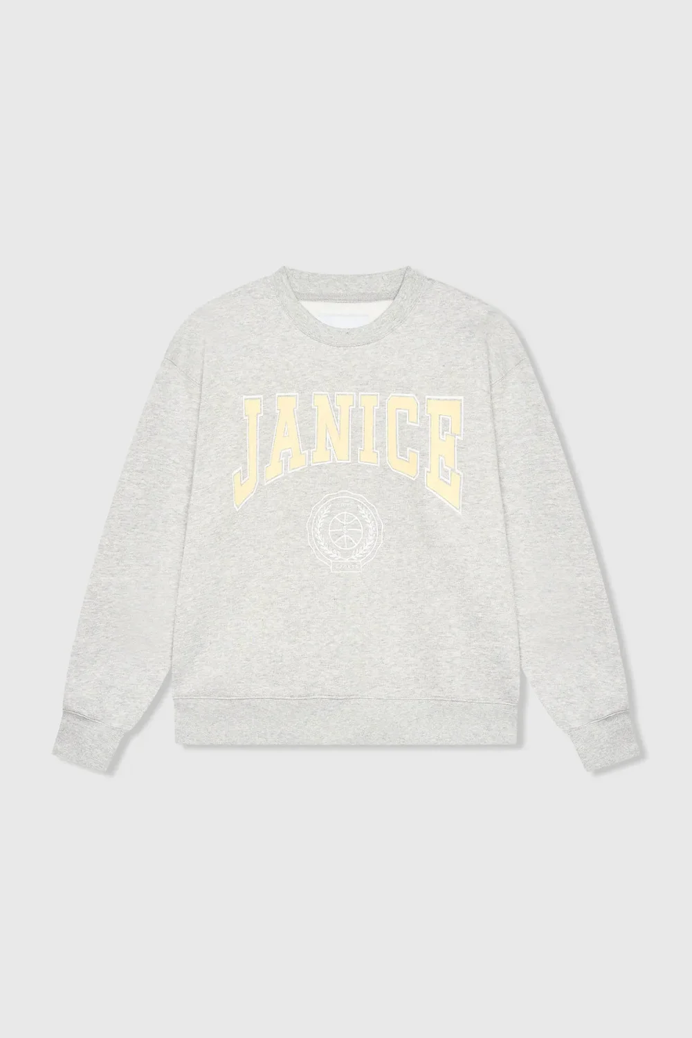 Grijze Dames Sweater Katoen Owen Logo