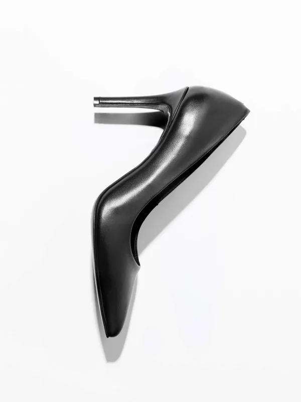 Leren Dames Pumps Dean Zwart