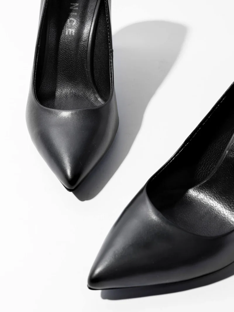 Leren Dames Pumps Dean Zwart