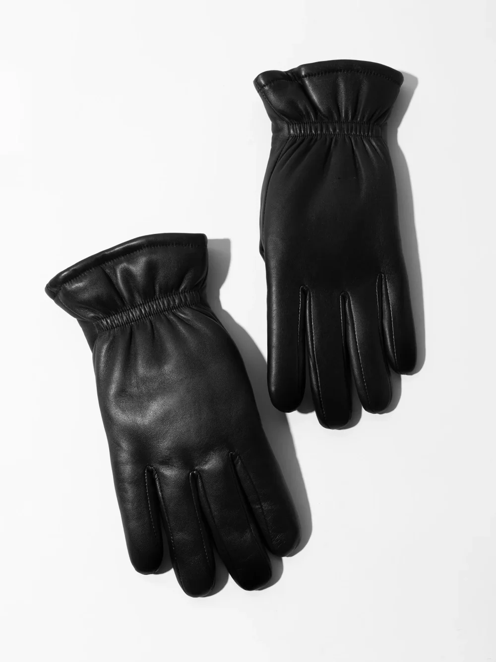 Leren Handschoenen Dames Hawk Zwart