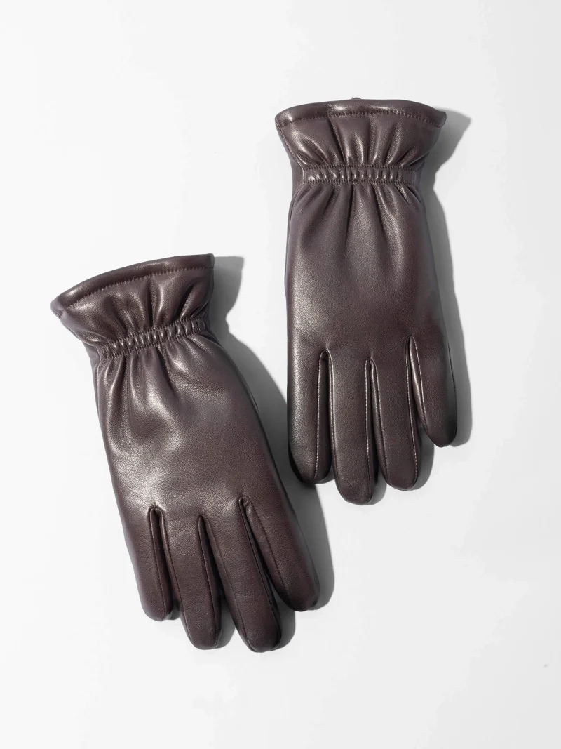 Leren Handschoenen Dames Hawk Bruin