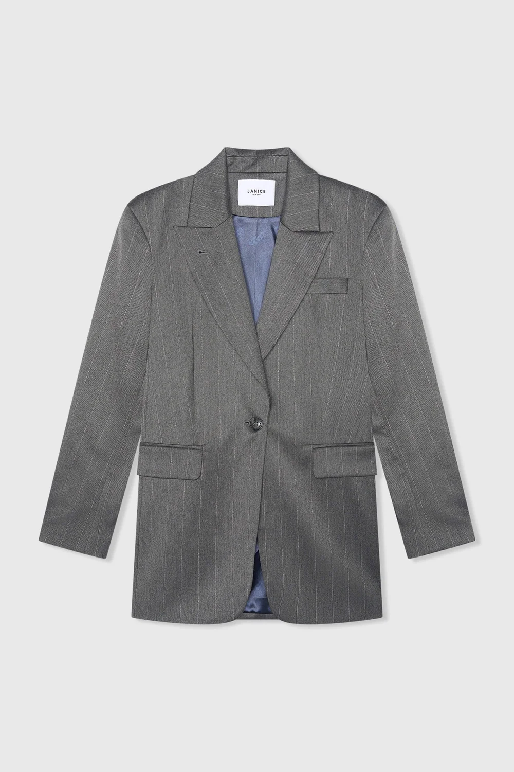 Hank Grijs Streep Lurex