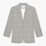 Hank Blazer Ruit Beige