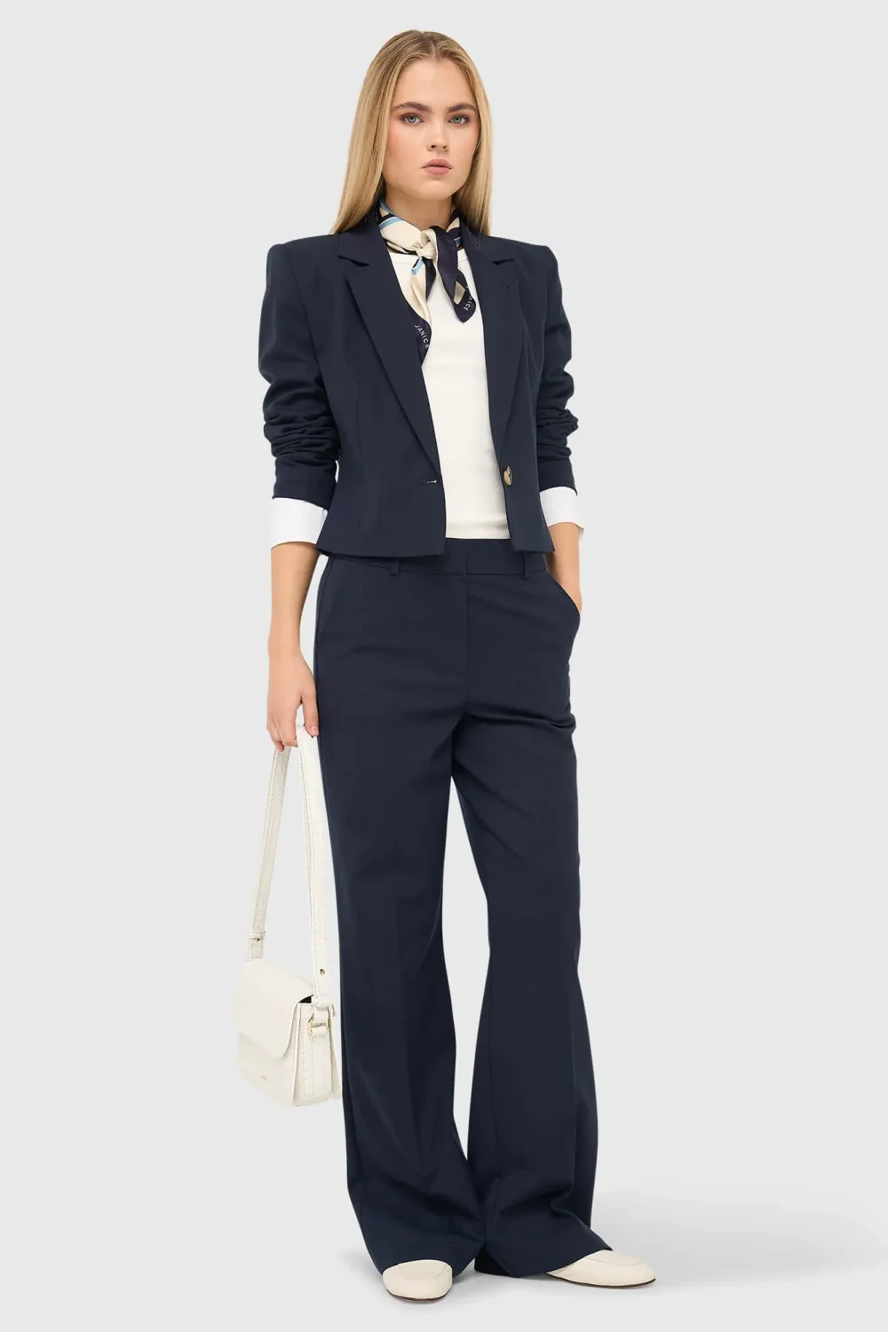 Instappers Loafers Dames Suede Burt Mule Off White