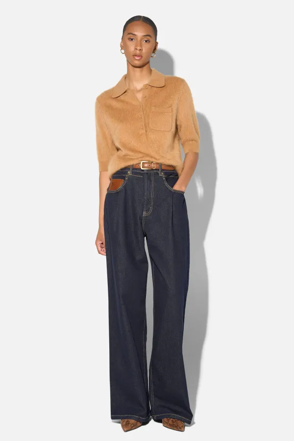 Jeans Dames Barrel Stretch Denim Drew Japanse Denim