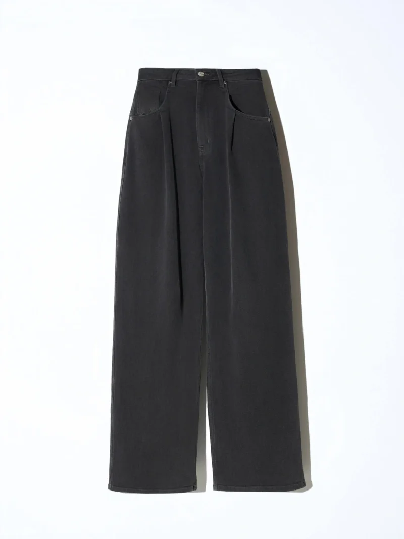 Jeans Dames Barrel Stretch Denim Drew Zwart 813