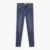 Skinny Jeans Dames Highwaist Rocket Blauw 111
