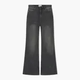 High Rise Wijde Leg Jeans Mason Grijs 415