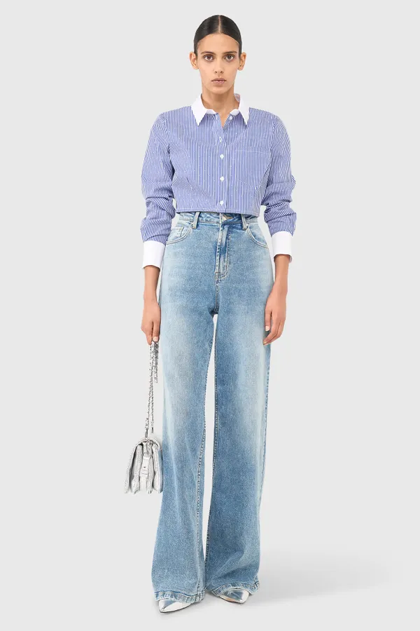 Mason Jeans Blauw 277
