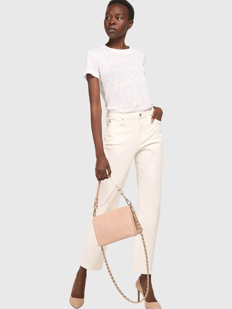 Witte Mom Jeans Cooper Off White 000