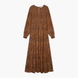 Jurk Lang Lurex Smog Finn Paisley