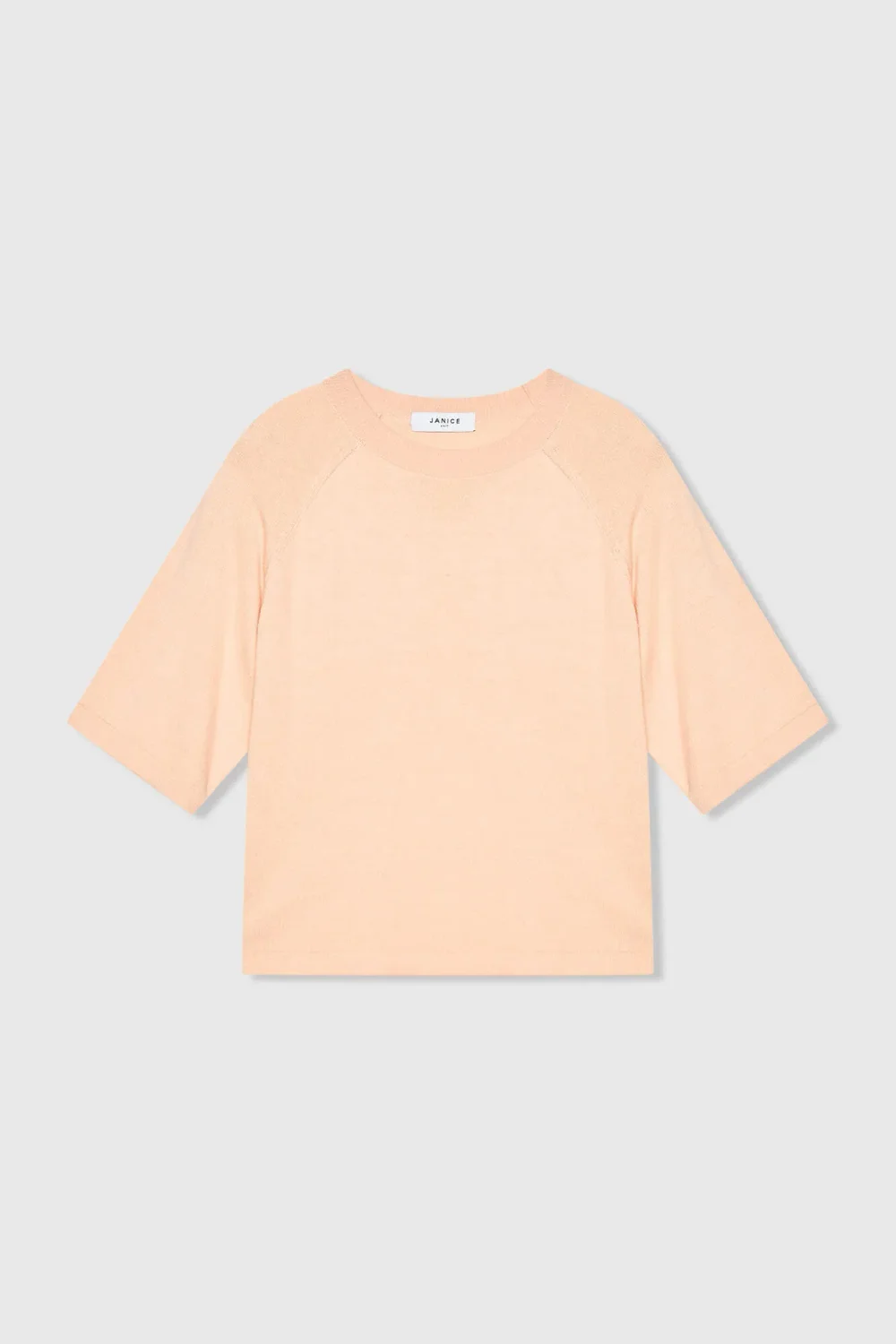 Katoen Cashmere Gebreid Truitje Moss Peach