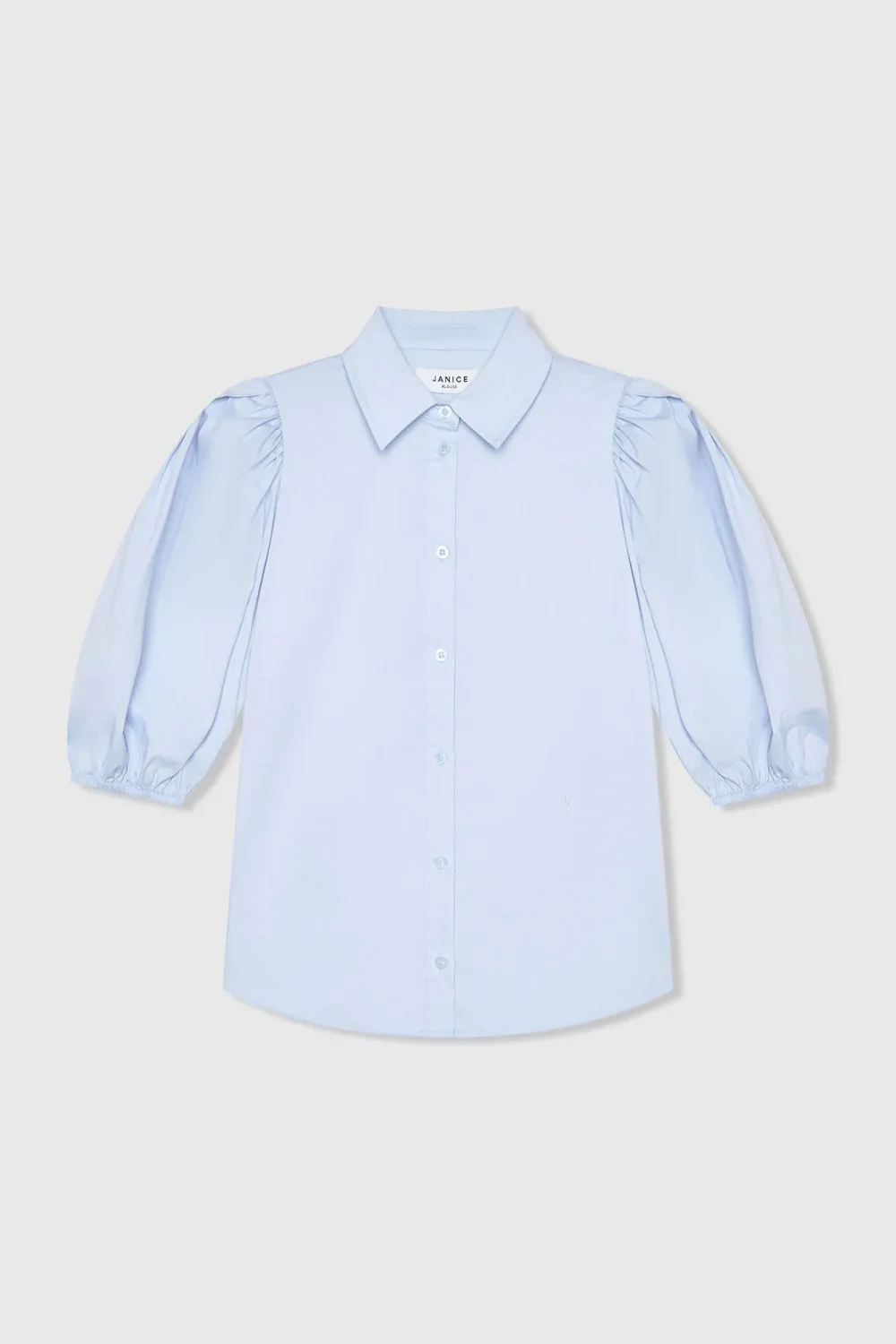 Katoenen Blouse Dames Lars Blauw