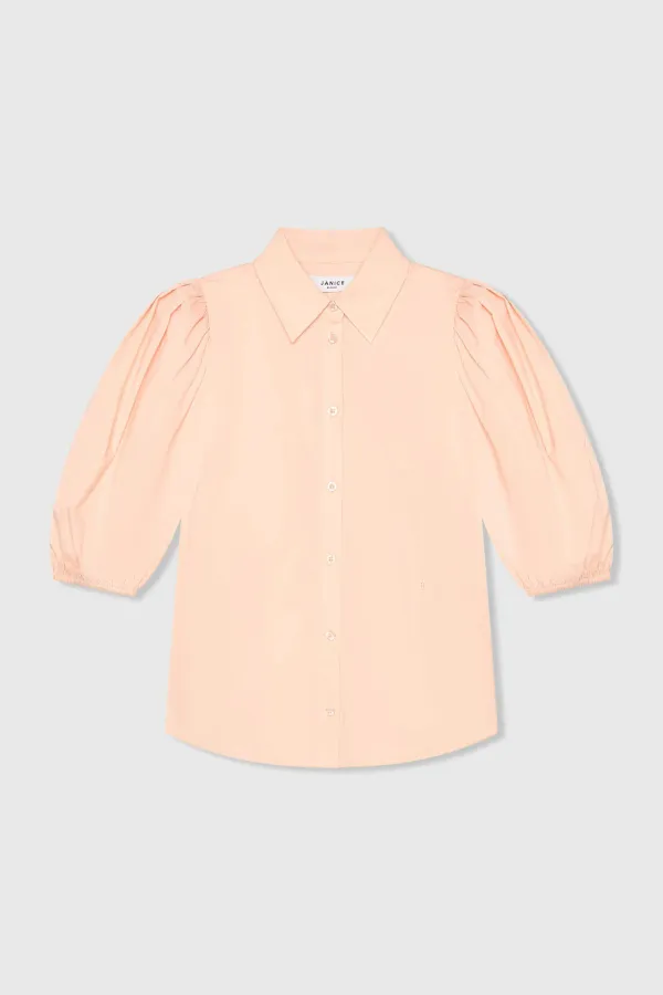 Katoenen Blouse Dames Lars Peach