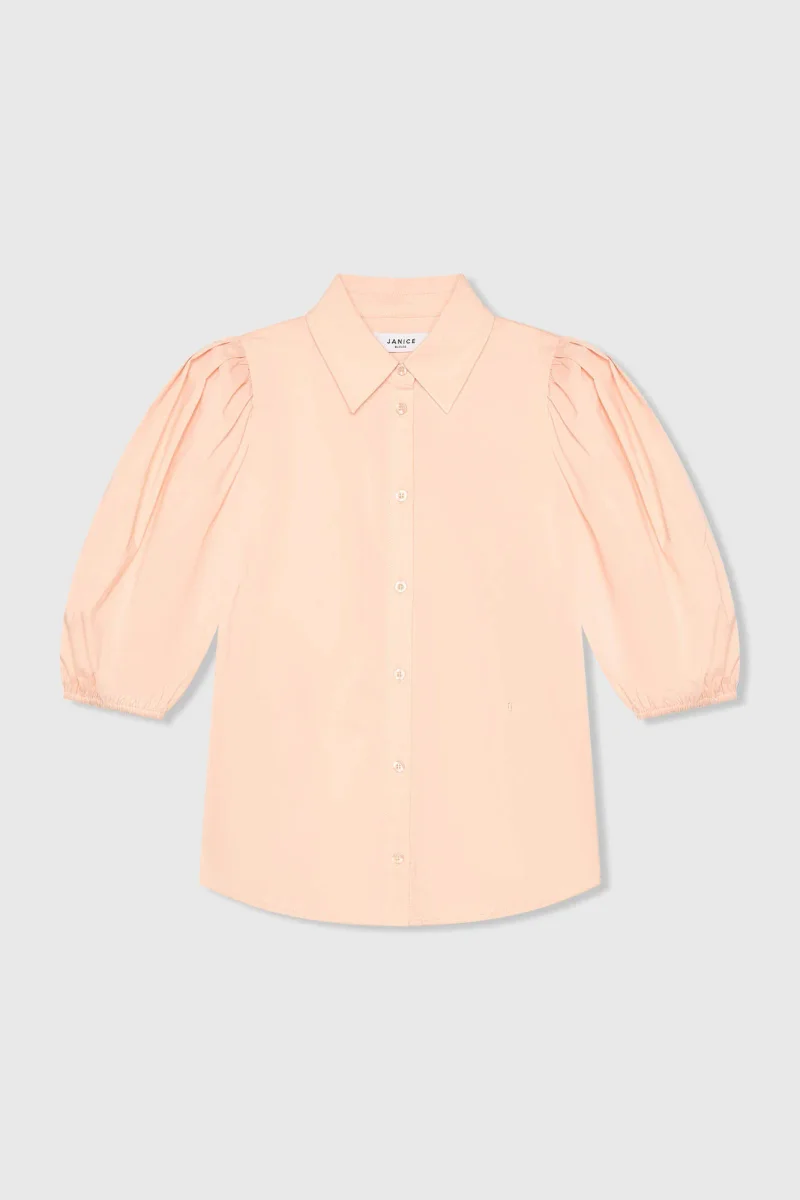 Katoenen Blouse Dames Lars Peach