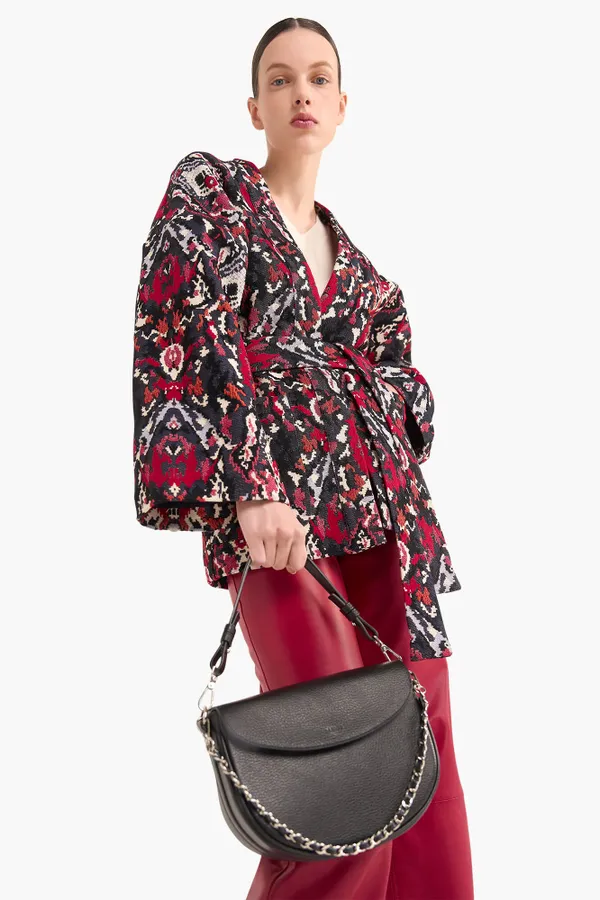 Kimono Dames Jacquard Preston Aztec