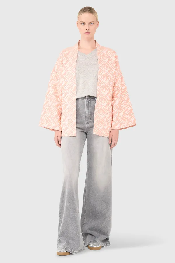 Preston Kimono Jas Peach