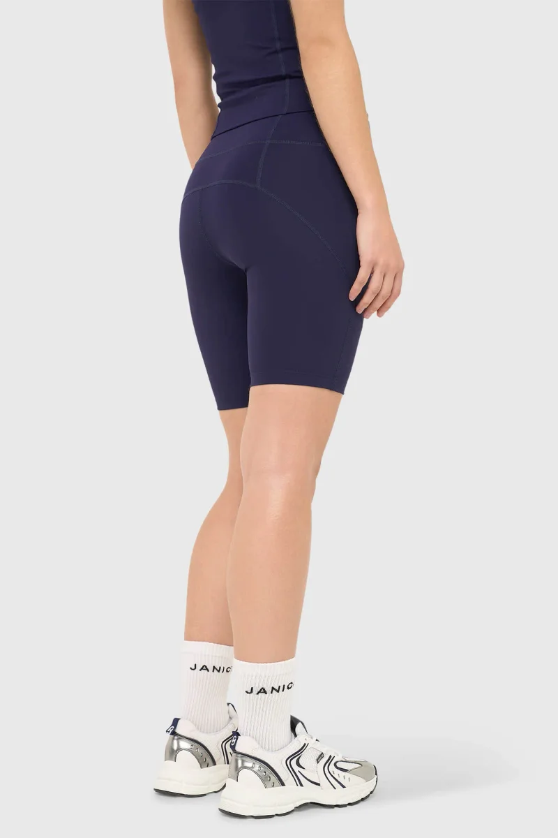 Korte Legging Shorts Sport Cole Blauw
