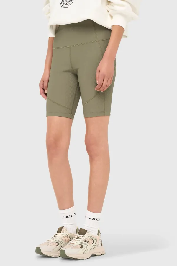 Korte Legging Shorts Sport Cole Groen
