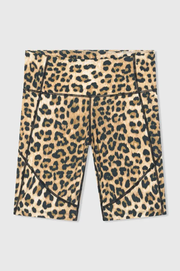 Korte Legging Shorts Sport Cole Panterprint