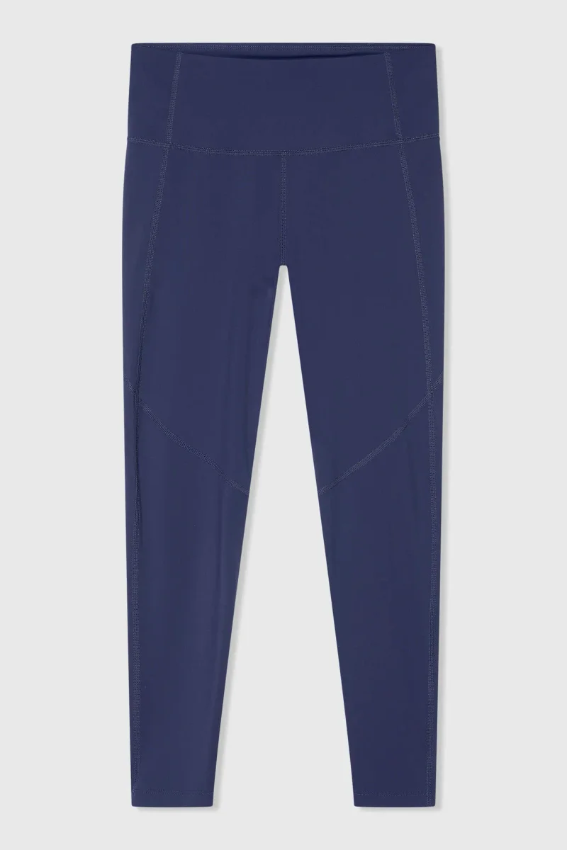 Legging Dames Sport Active Wear Ye Blauw