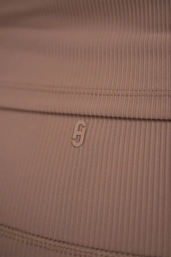 Legging Dames Sport Active Wear Ye Bruin Rib