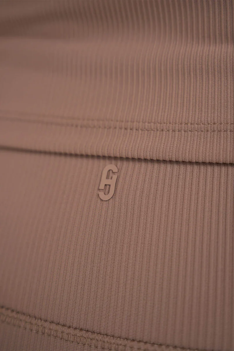 Legging Dames Sport Active Wear Ye Bruin Rib