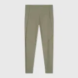 Legging Dames Sport Active Wear Ye Groen Rib