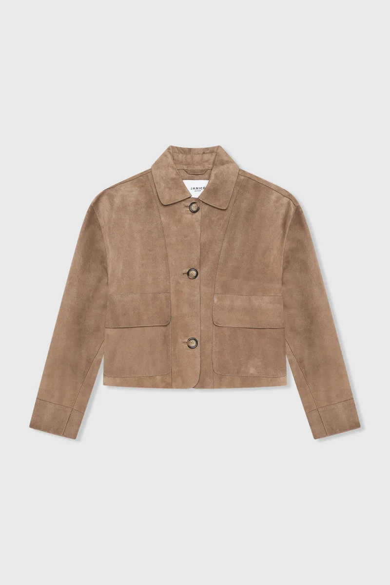 Leren Jas Dames William Bruin Suede