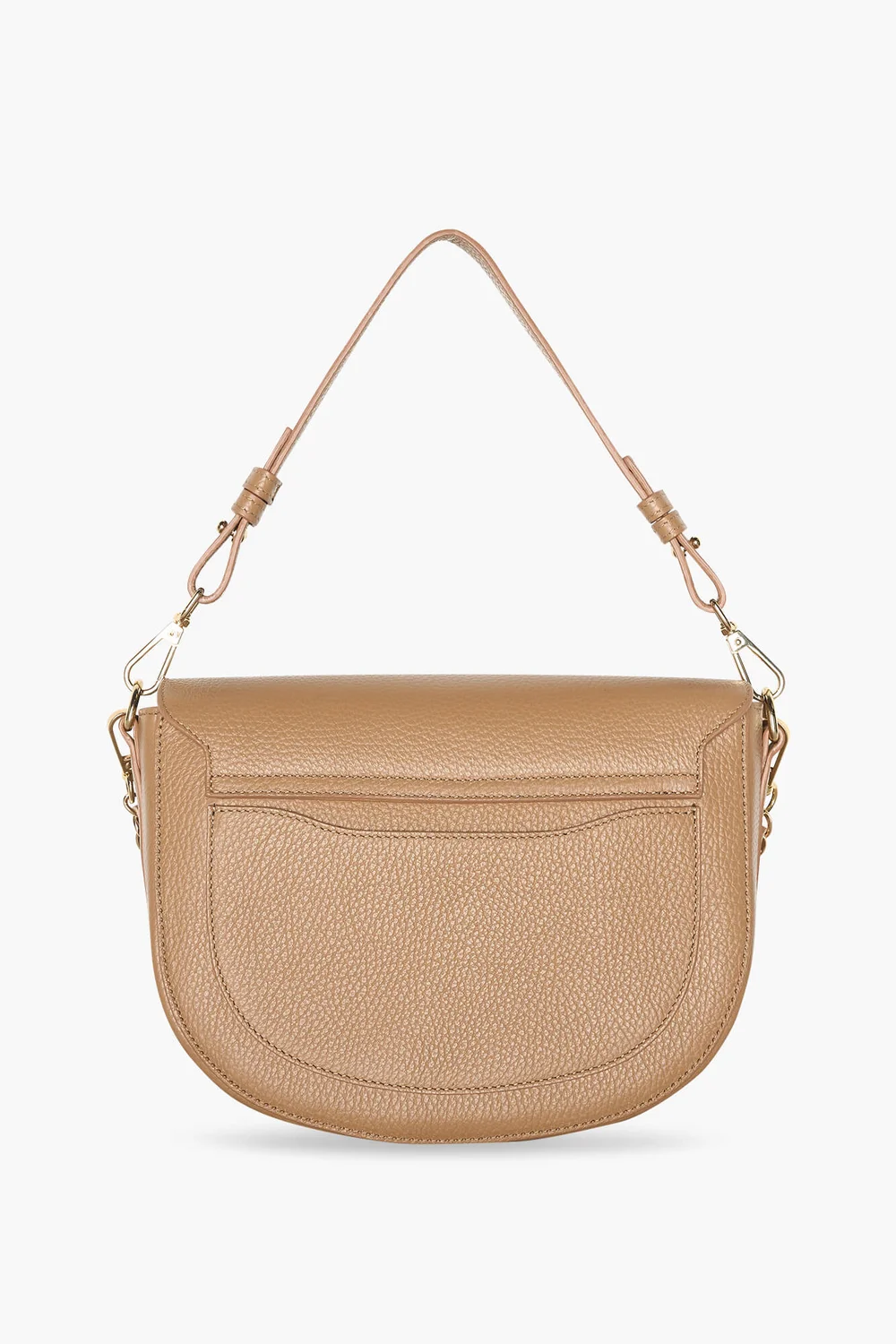 Leren Schoudertas Dames Tayler Cognac