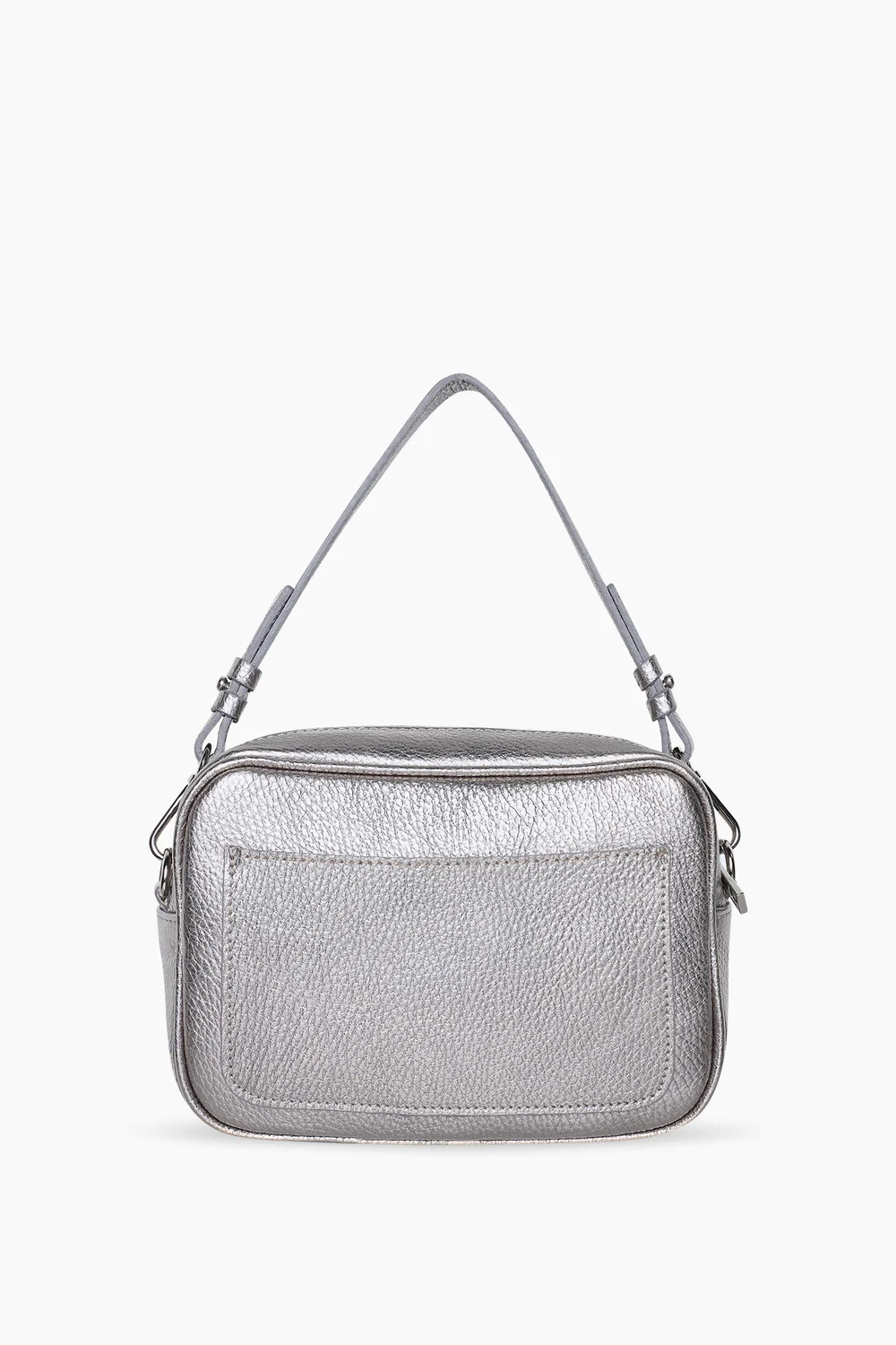 Leren Crossbody Dames Bruce Gun Metal