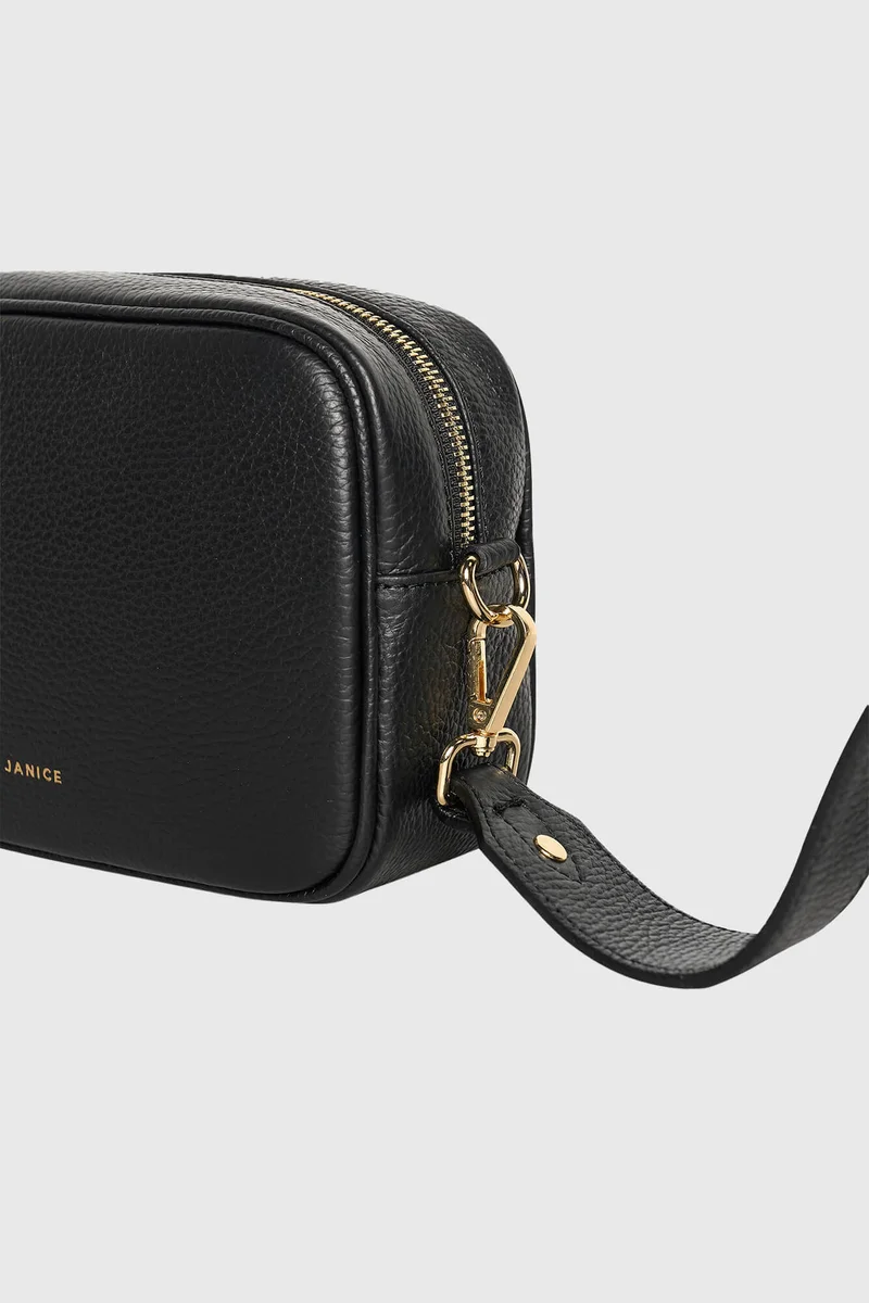 Leren Crossbody Dames Bruce Zwart