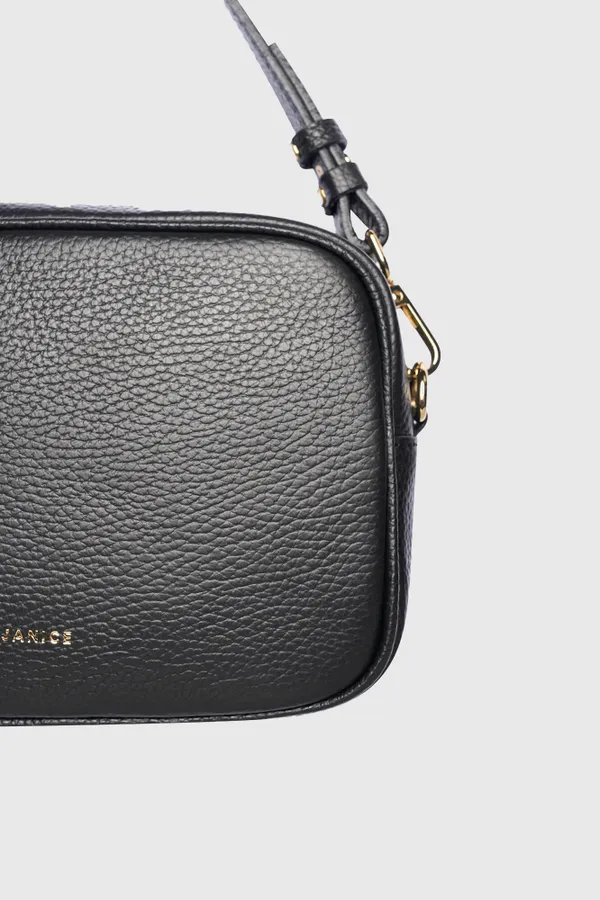 Leren Crossbody Dames Bruce Zwart