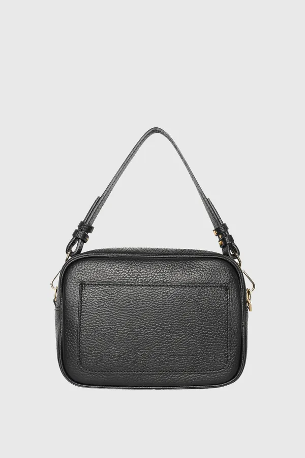 Leren Crossbody Dames Bruce Zwart